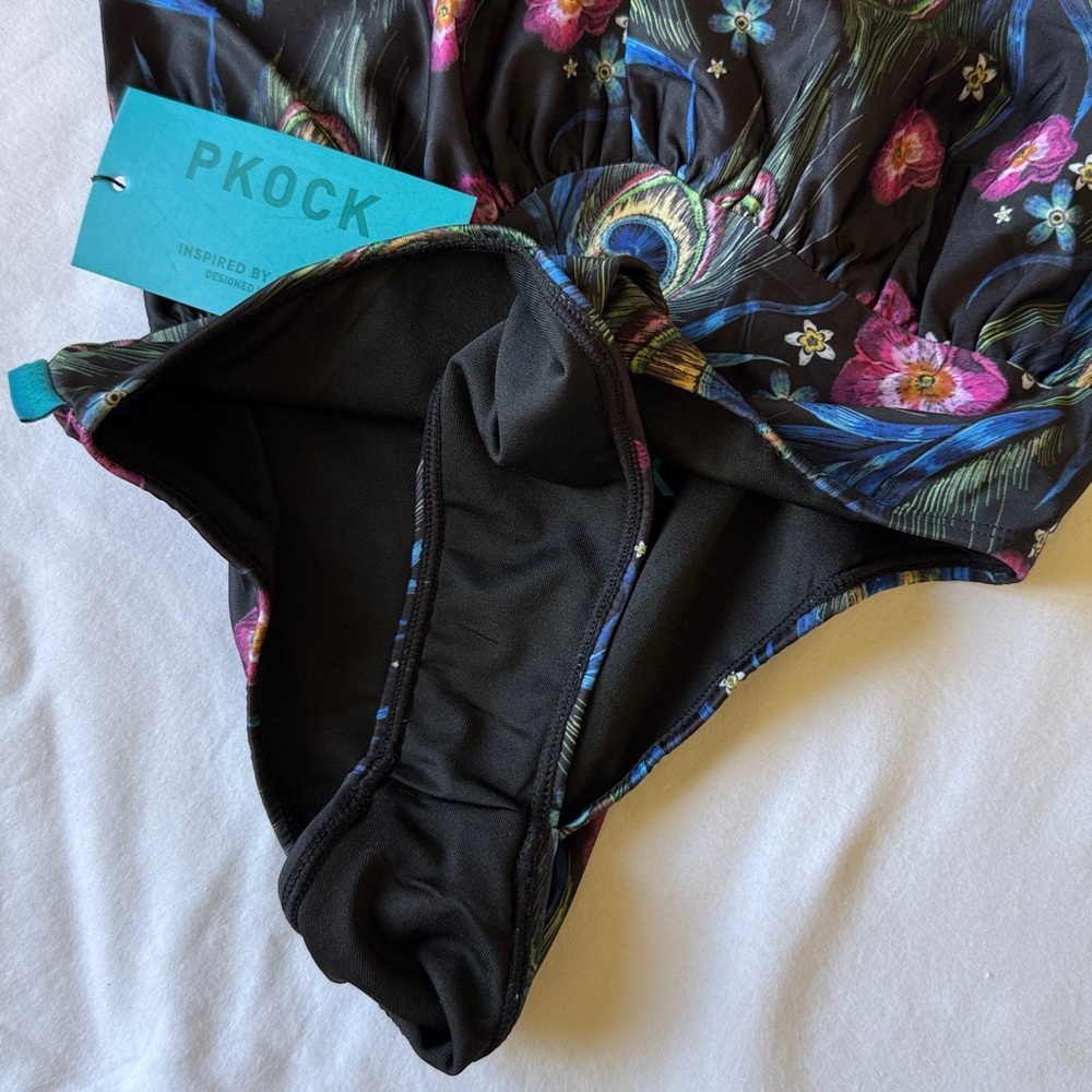 Pkockbeachwear Vibrant Feather Swimsuit - Picture 11 of 12